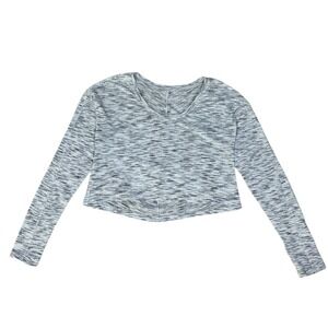 Lululemon Meant To Move Long Sleeve Tiger Space Dye Crop Top Size S/4/6